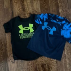 2 Under Armor shirts.